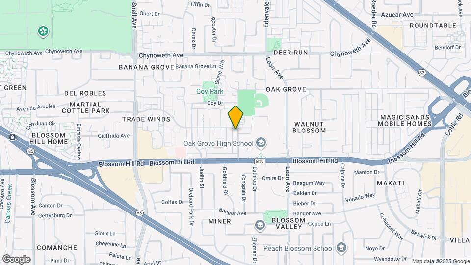 5511 Eagles Ln Map and Location Details