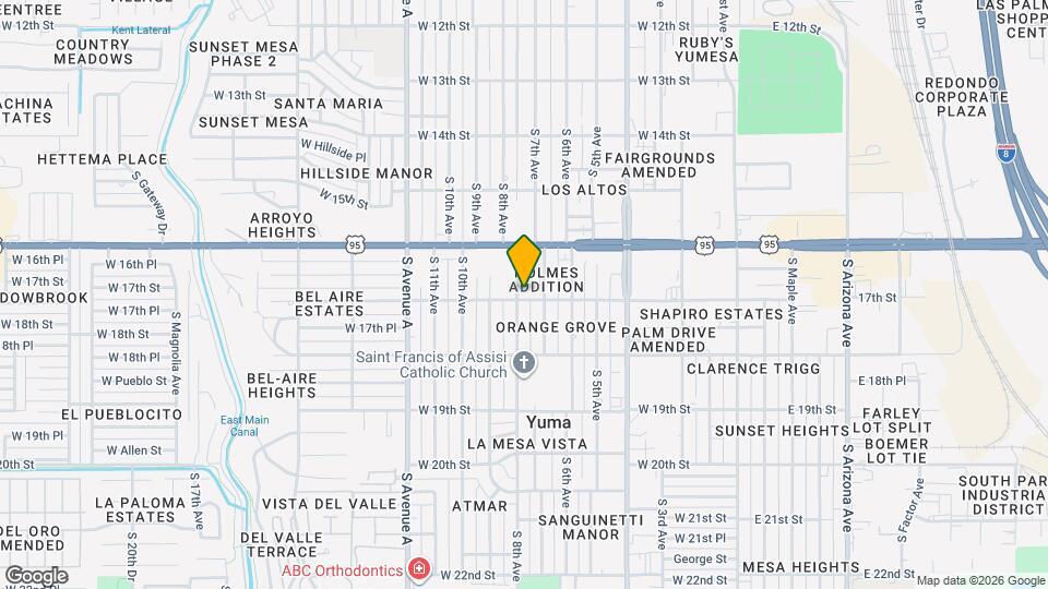 790 W 17th St Map and Location Details
