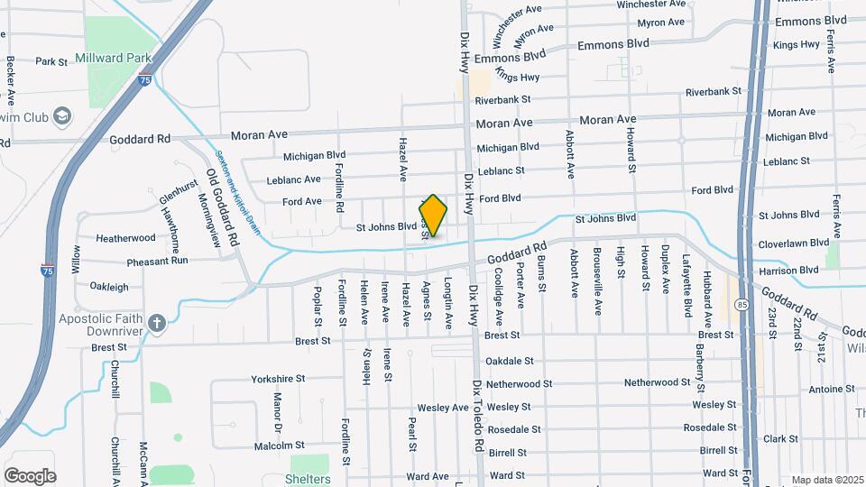 4067 Agnes Ave Map and Location Details
