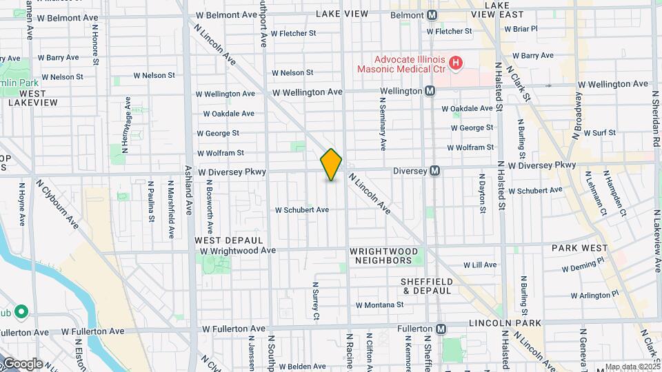 2735 N Magnolia Ave Map and Location Details
