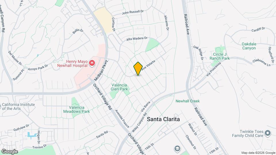 25444 Vía Pacifica Mapa y Detalles de la Ubicación