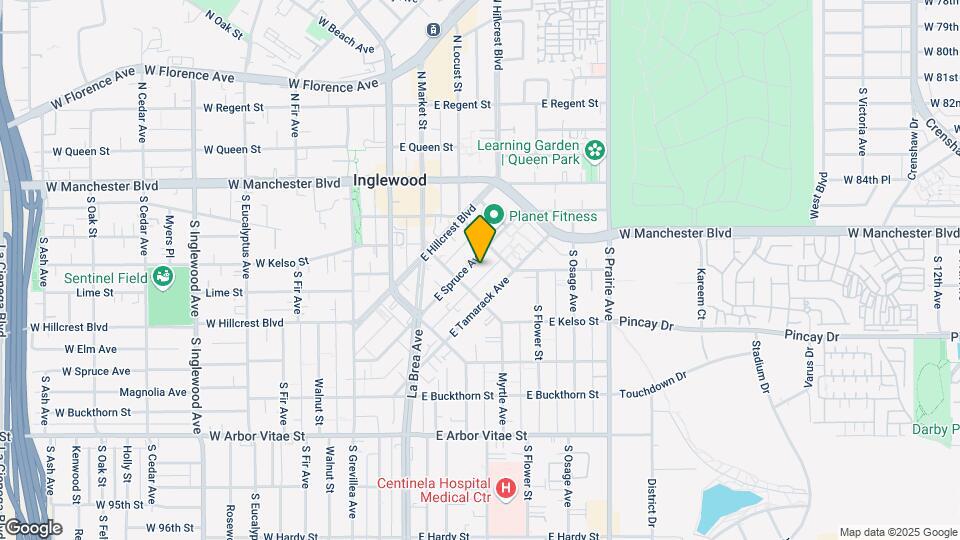 320 E Spruce Ave, Unit A Mapa y Detalles de la Ubicación