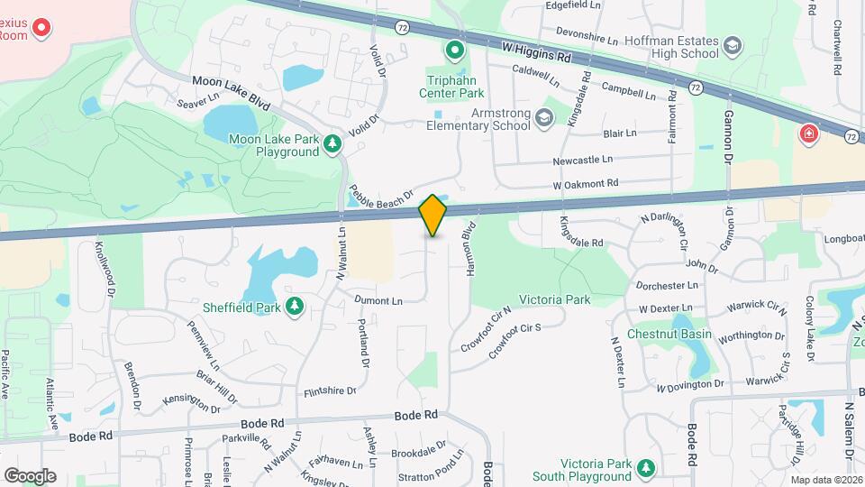 1121 Southbridge Ln Map and Location Details