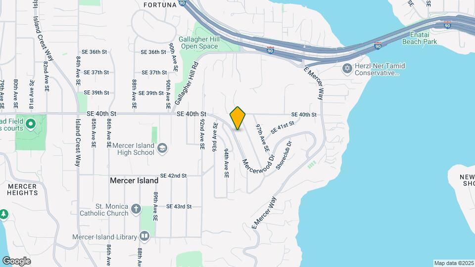 9340 Mercerwood Dr Map and Location Details