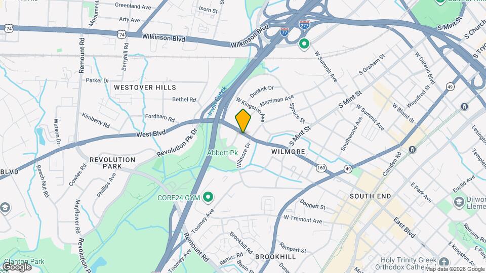 715 West Blvd Map and Location Details