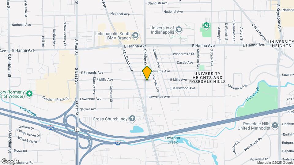 4209 Shelby St Map and Location Details