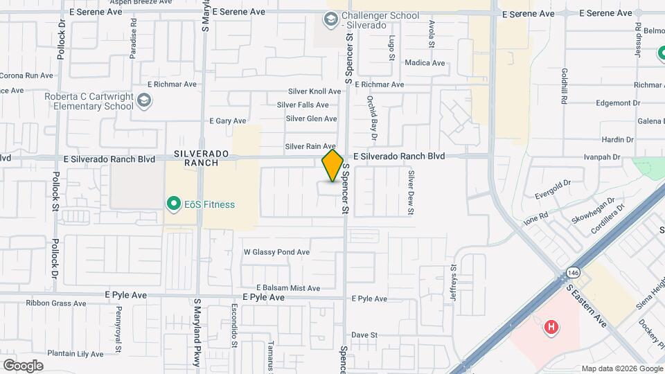 1721 Sweet Pea Ave Map and Location Details