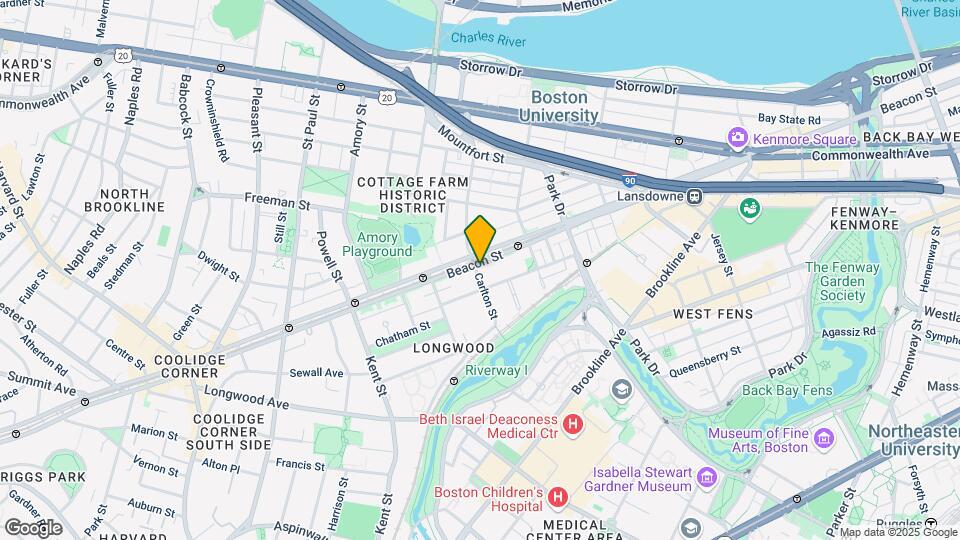 1401 Beacon St Map and Location Details