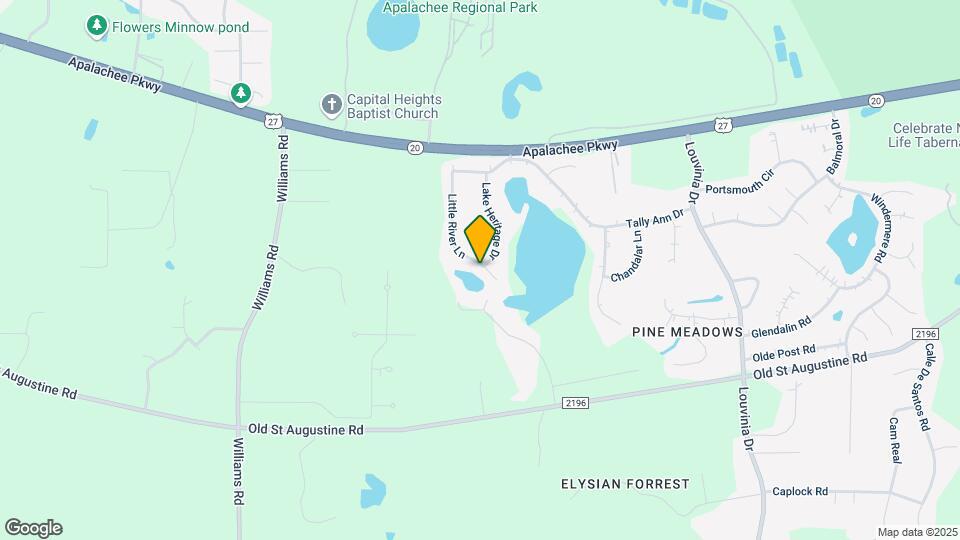 2128 Little River Ln Map and Location Details
