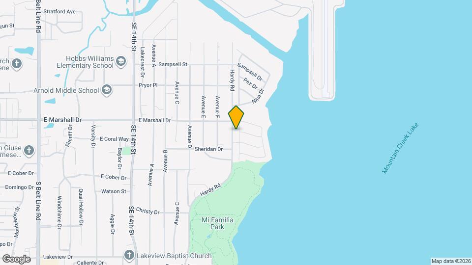 1823 Sea Gull Dr Map and Location Details
