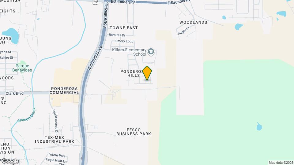 2987 Temple Dr Map and Location Details