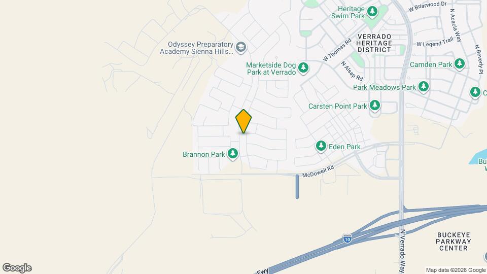 1838 N 212th Ln Map and Location Details