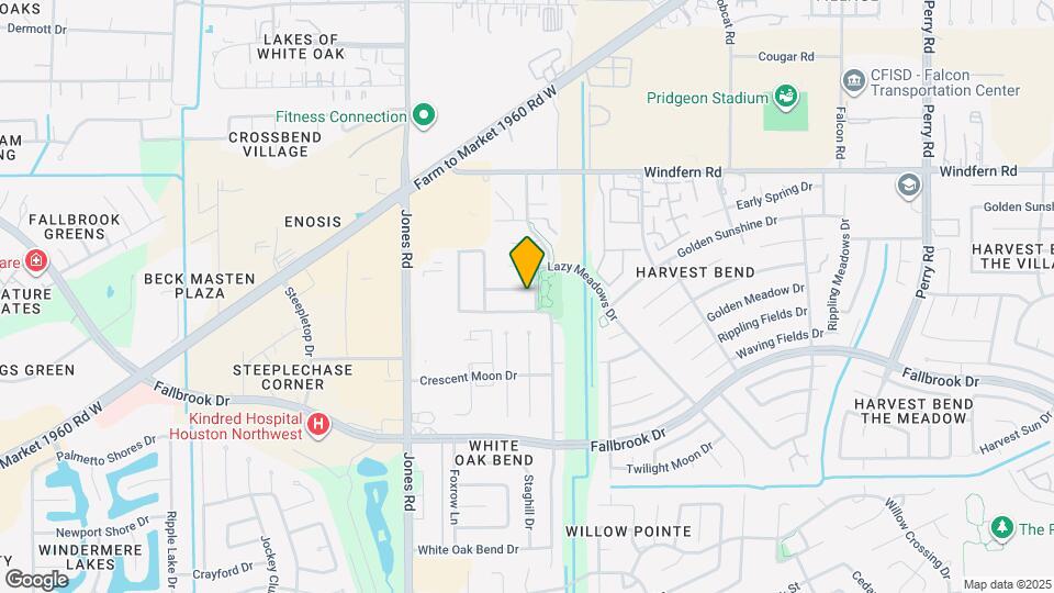 10807 Summer Meadows Ct Map and Location Details