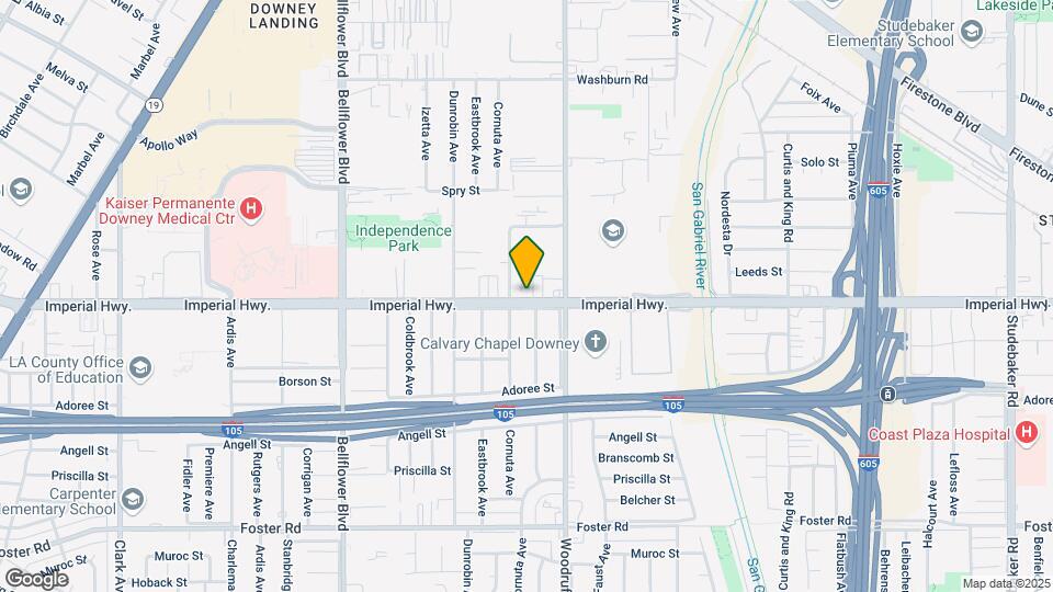9815 Imperial Hwy Map and Location Details