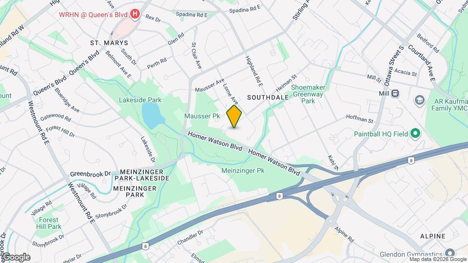 223 Heiman St Map and Location Details