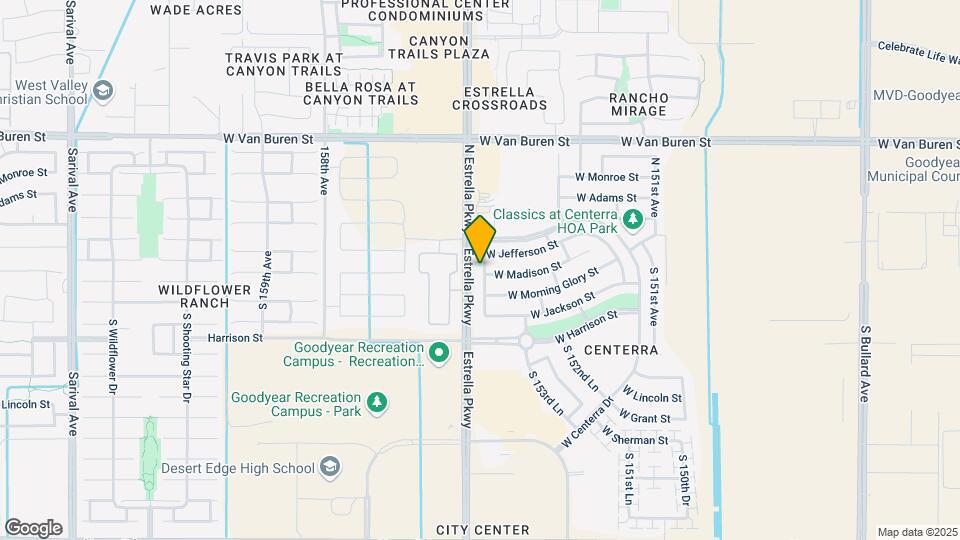 188 S 154th Ln Map and Location Details