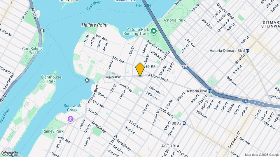 1430 Astoria Blvd Map and Location Details