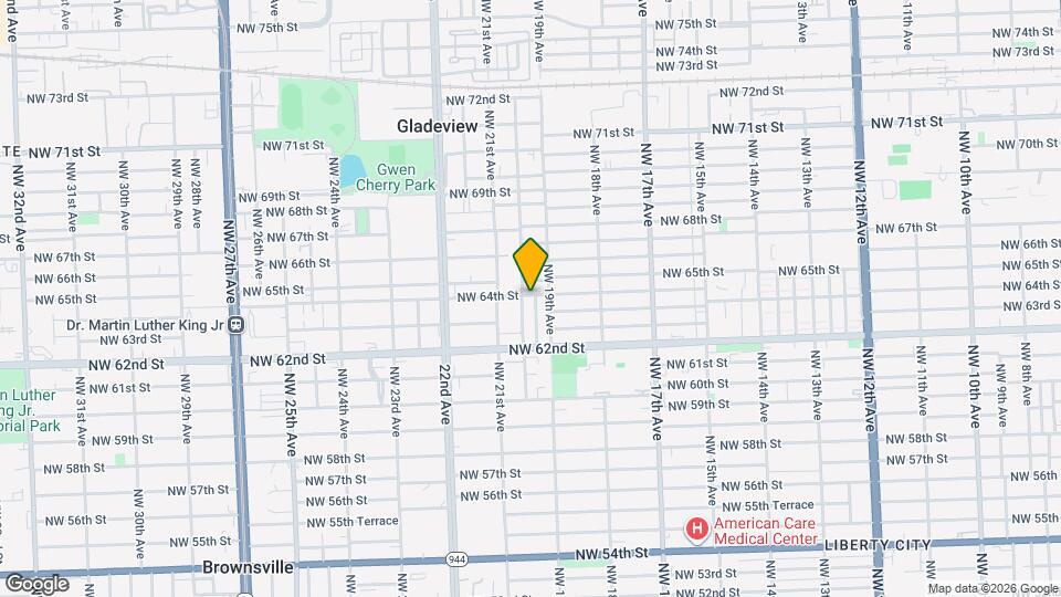 6318 NW 19th Ct Mapa y Detalles de la Ubicación