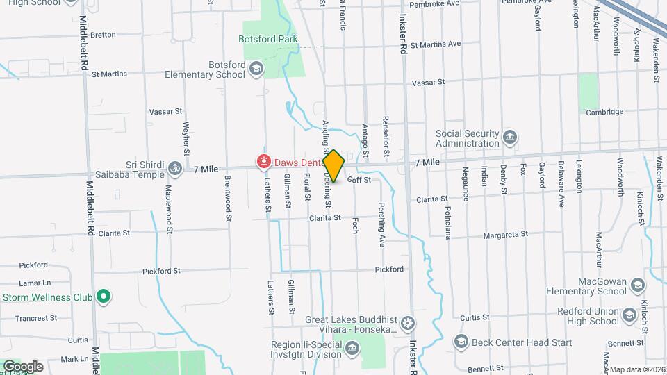 18964 Deering St Map and Location Details