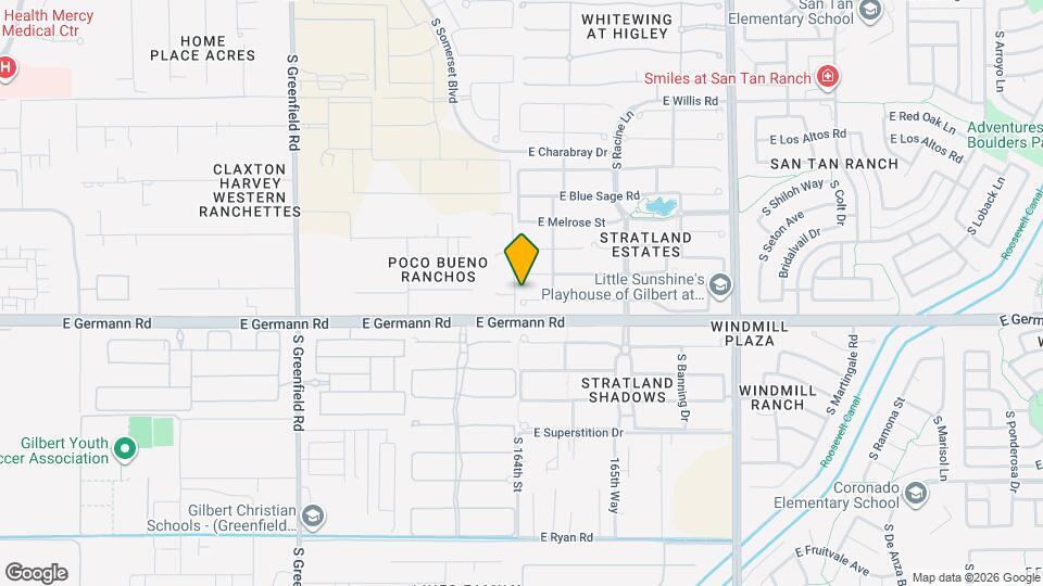 2804 E Santa Fe Ct Map and Location Details