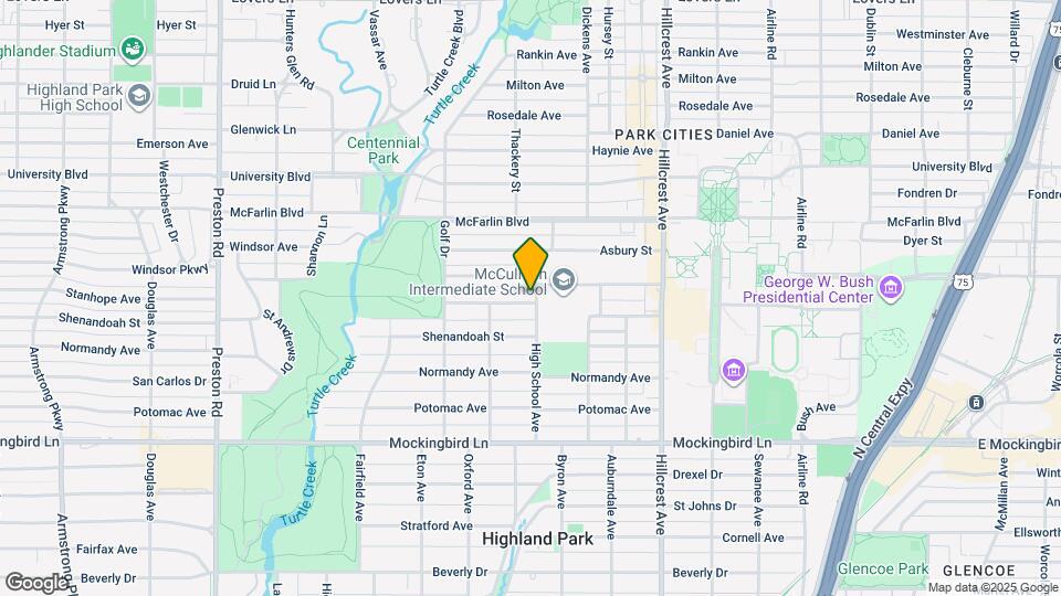 3612 Binkley Ave Map and Location Details