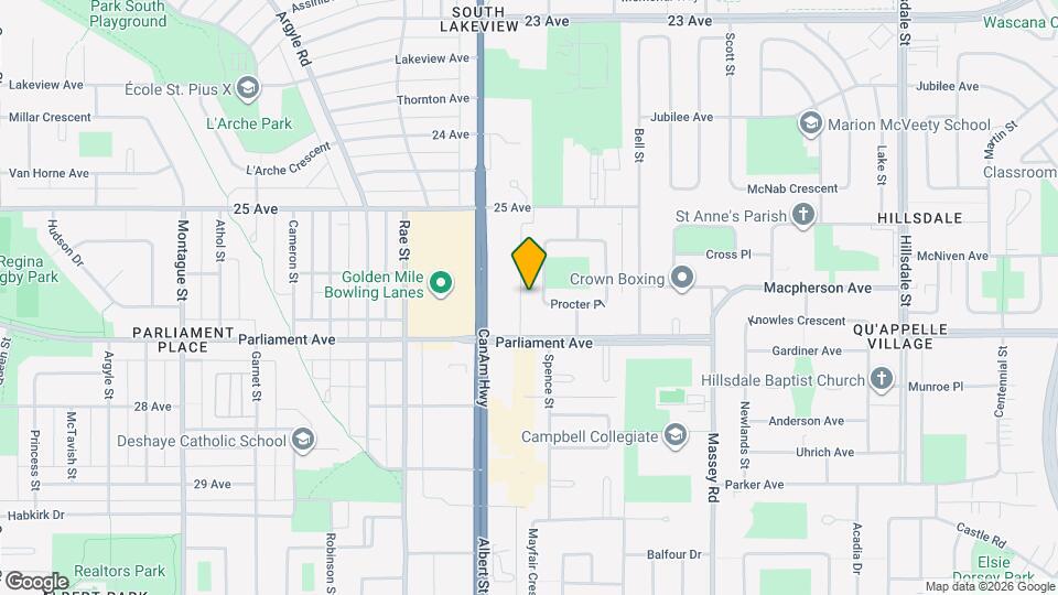 ProcterPlace Map and Location Details