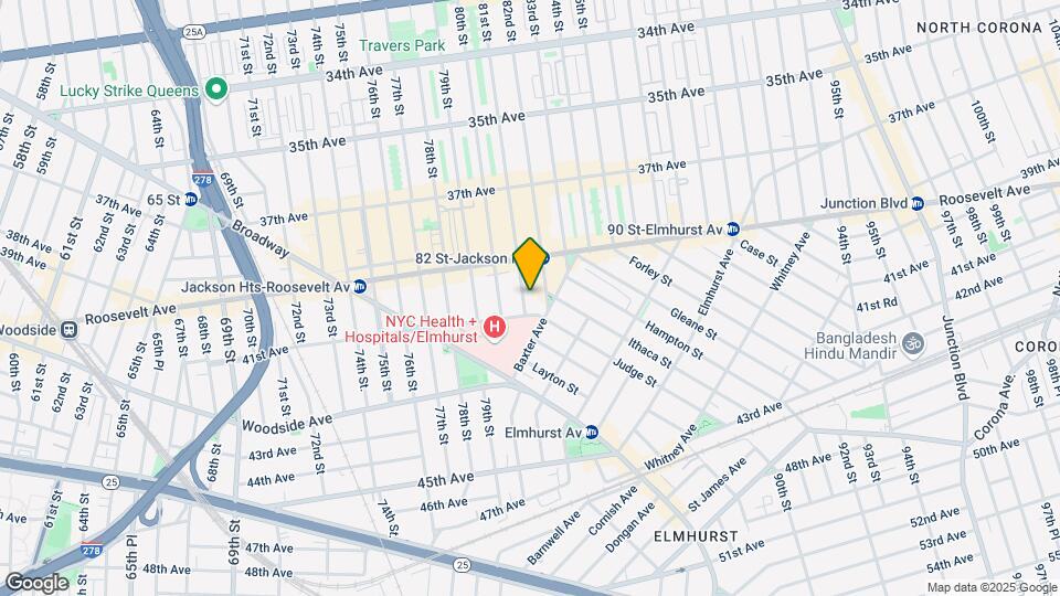 4037 81st St Map and Location Details