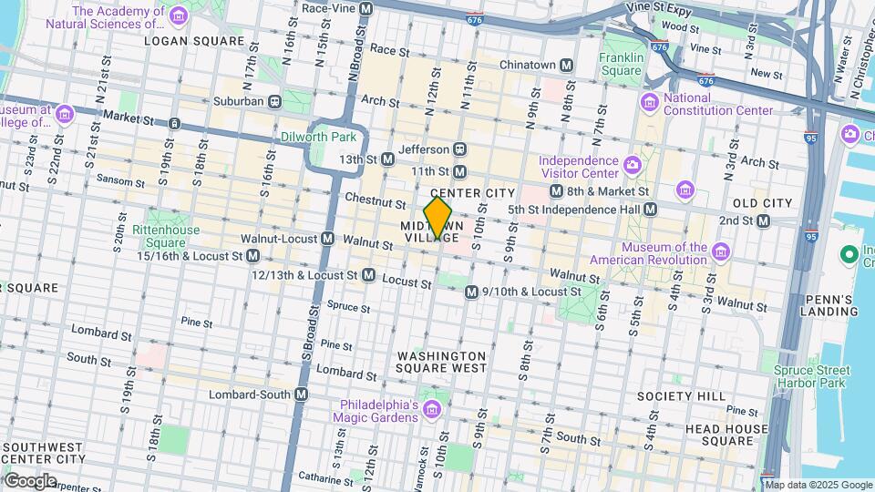 138 S 11th St Map and Location Details