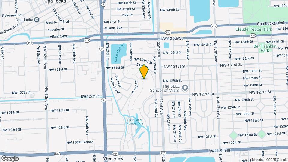 12901 NW 23rd Pl Map and Location Details