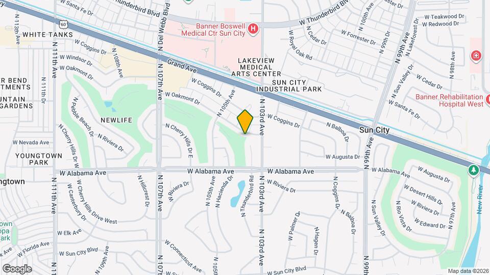 10319 W Oakmont Dr Map and Location Details