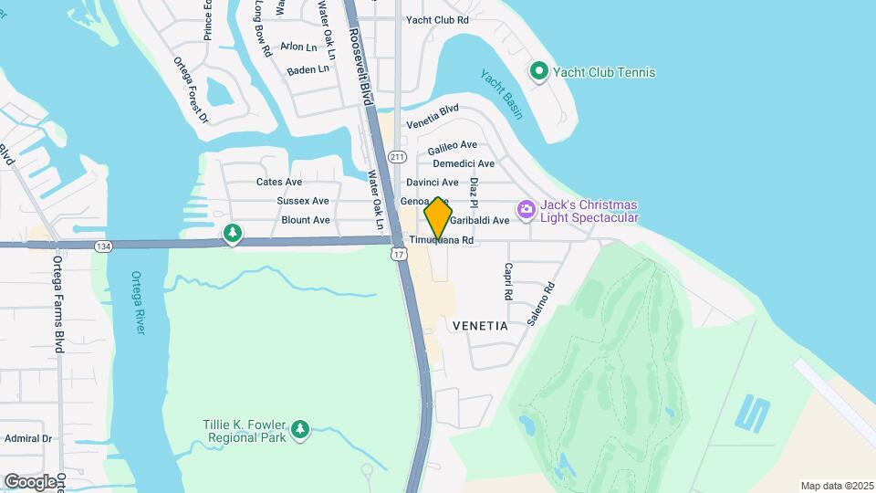 4358 Timuquana Rd Map and Location Details