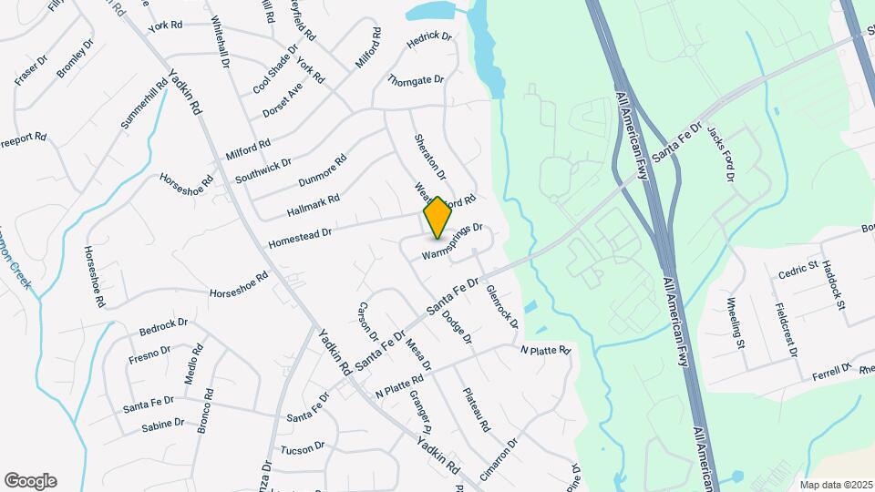 491 Warmsprings Dr Map and Location Details