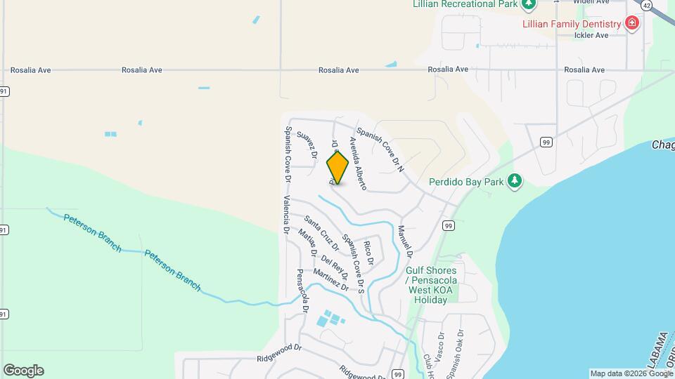 2801 Pine Ridge Dr Map and Location Details