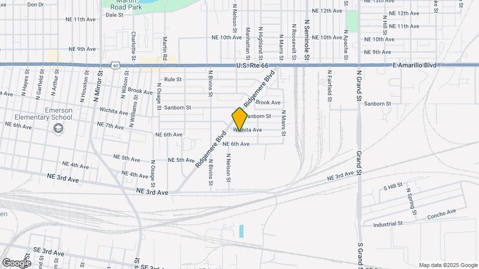 2714 Wichita Ave Map and Location Details