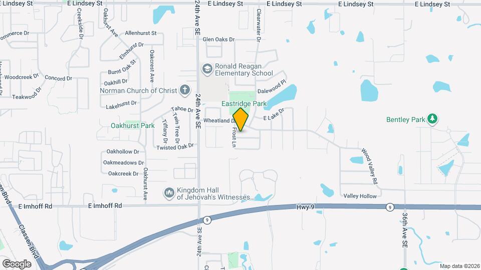 2713 Edgemere Dr Map and Location Details