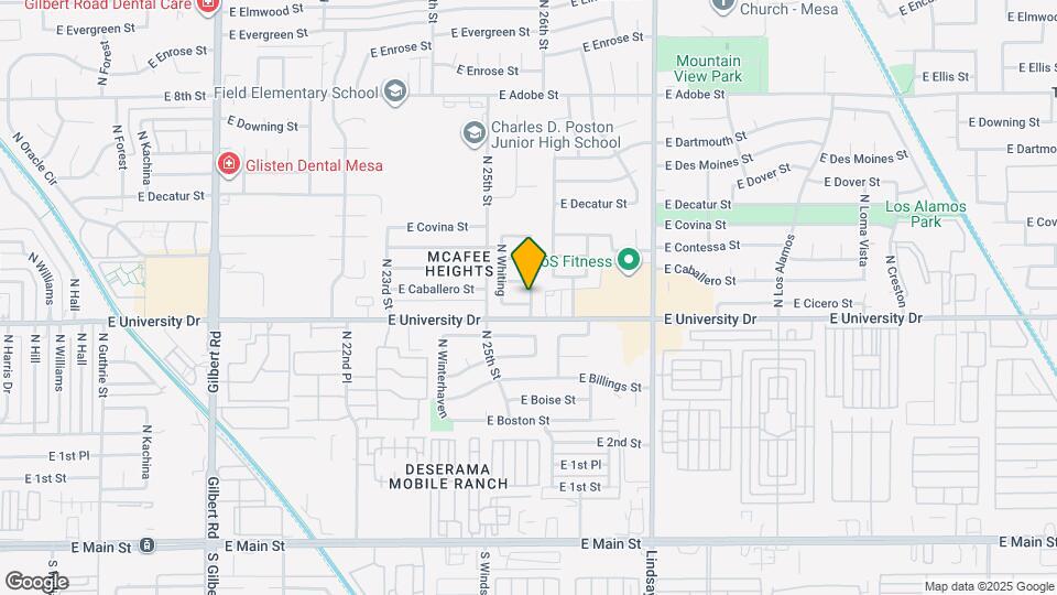 2548 E Cicero St Mapa y Detalles de la Ubicación