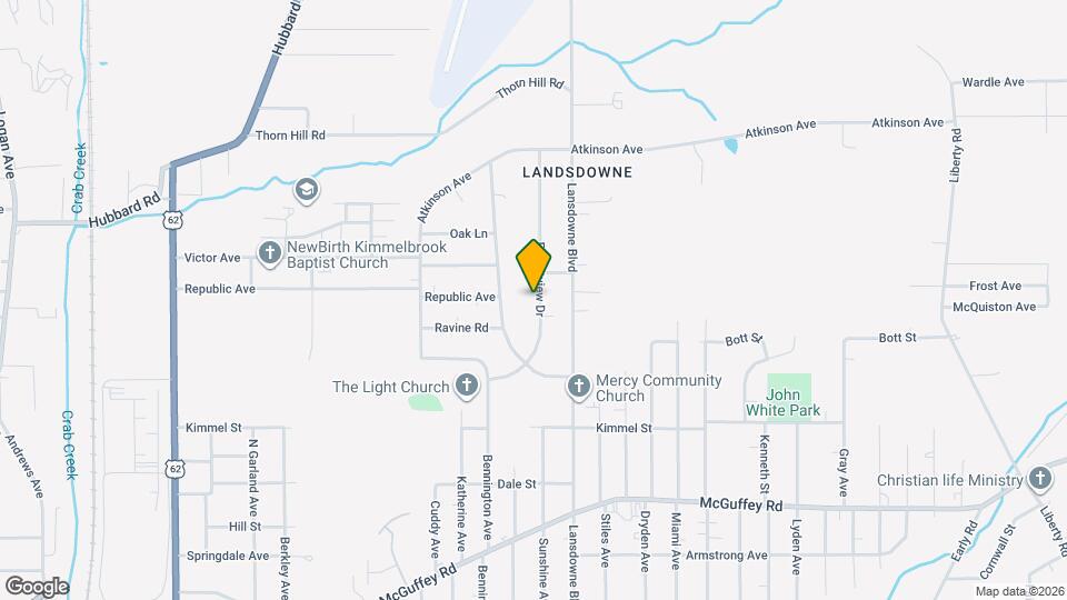 1434 Forestview Dr Map and Location Details