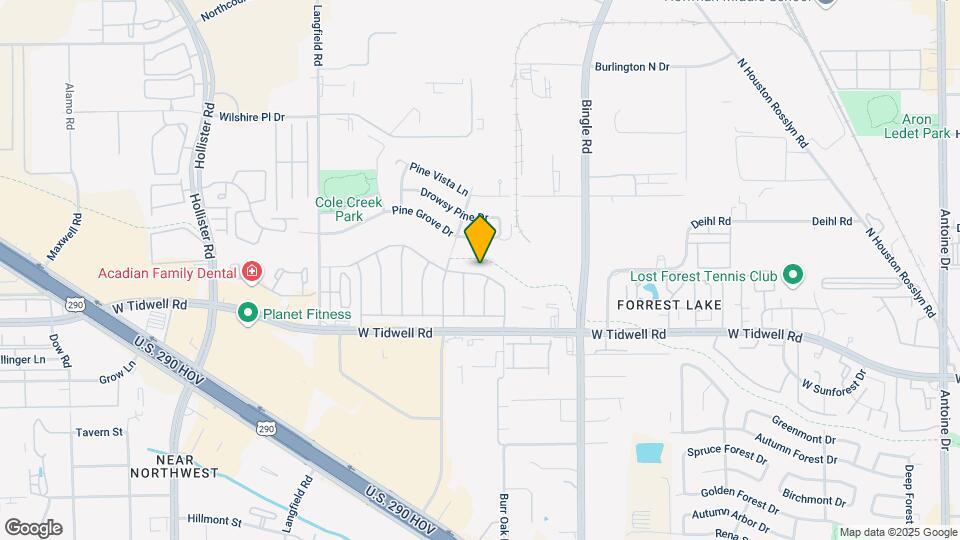 6926 Cole Creek Dr Map and Location Details