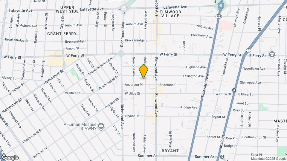 286 Ashland Ave Map and Location Details