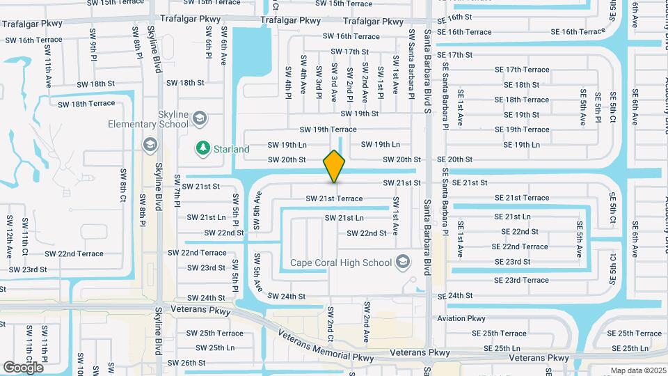 232 SW 21st St Map and Location Details