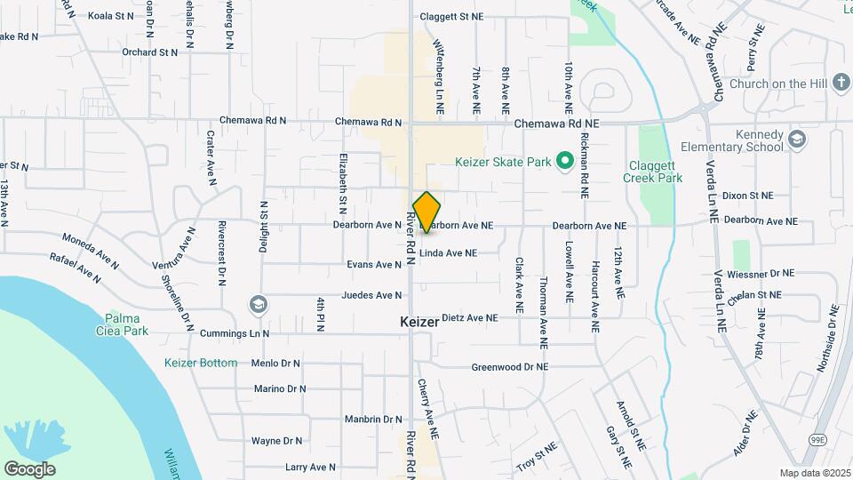 513-593 Linda Ave NE Mapa y Detalles de la Ubicación