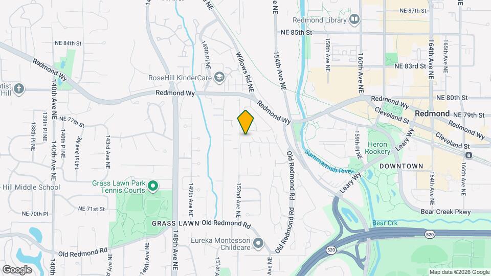 7583 Old Redmond Rd Map and Location Details