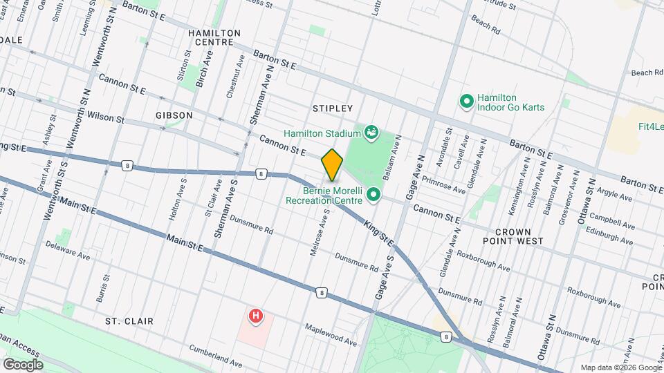15 Melrose Ave N Map and Location Details