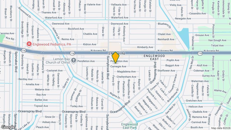 11042 Carnegie Ave Map and Location Details