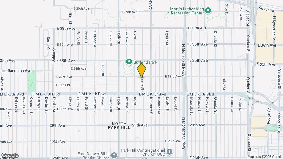 3285 Jasmine St Map and Location Details