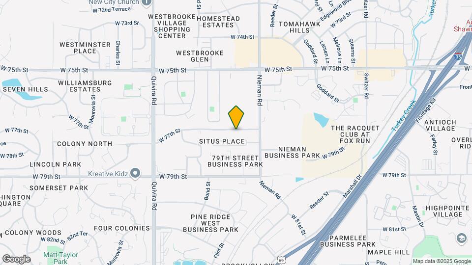 11215 W 77th St Map and Location Details
