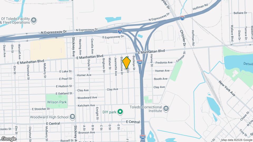 3405 Beaumont Dr Map and Location Details