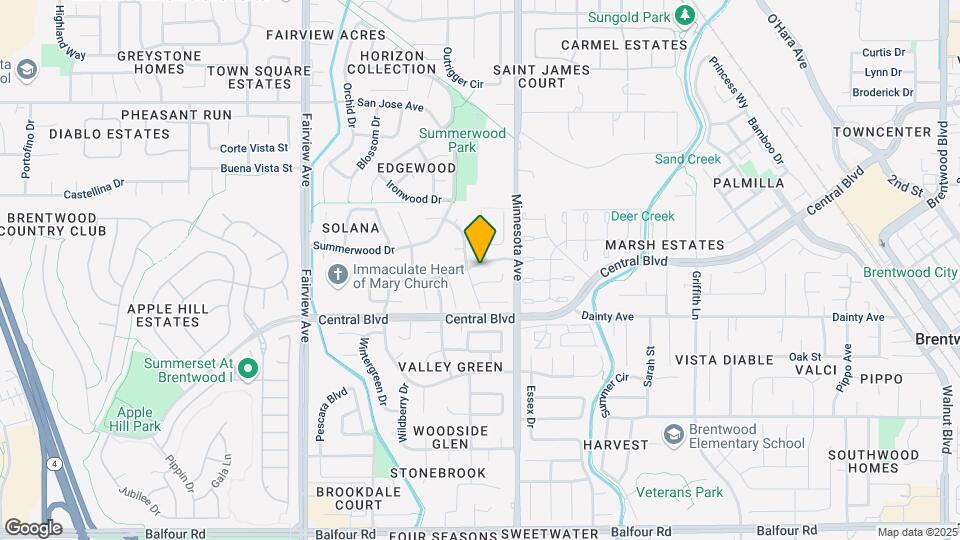 1088 Glenwillow Dr Map and Location Details
