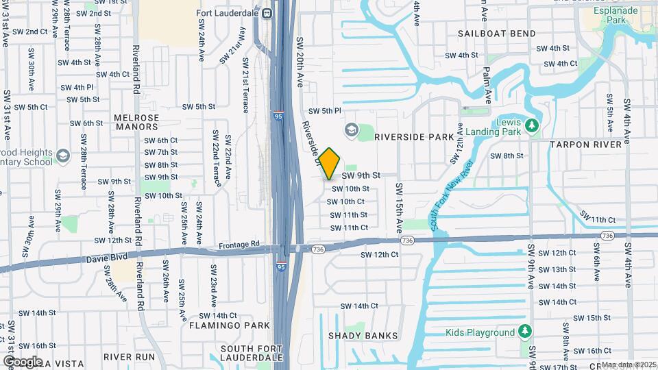 1821 SW 10th St Map and Location Details