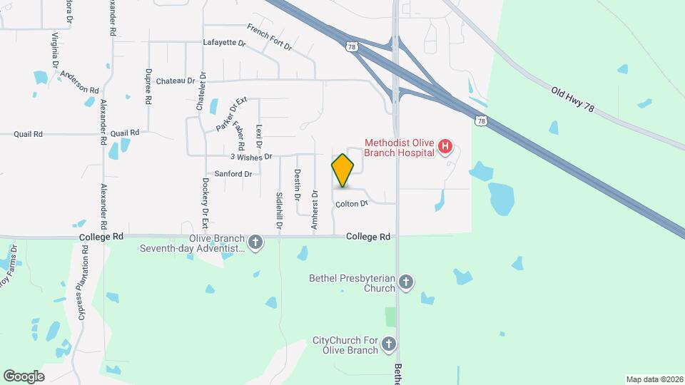 10829 Paul Coleman Dr Map and Location Details